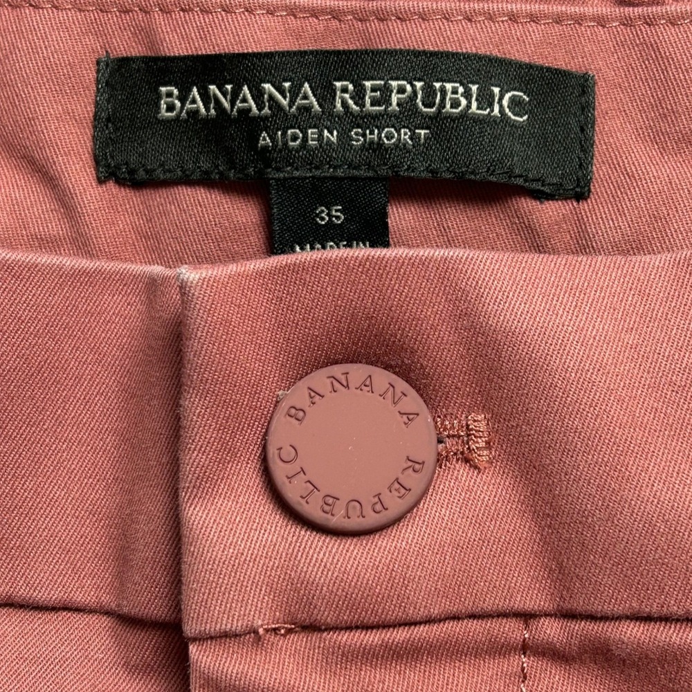 Banana Republic Aiden Shorts Casual Summer Mens‎ Size 35 9" inseamSET OF TWO - Picture 12 of 12